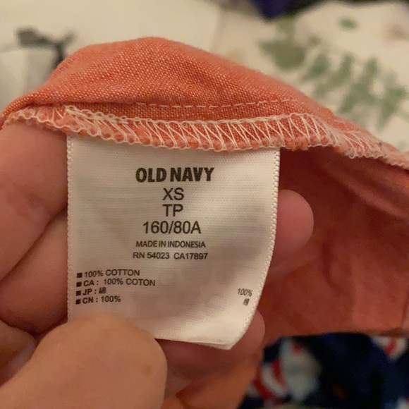 Pink Chambray button up - Picture 3 of 3